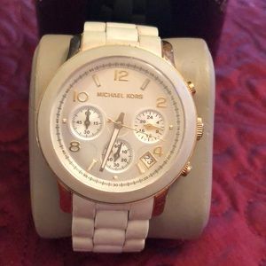 White Michael Kors Watch